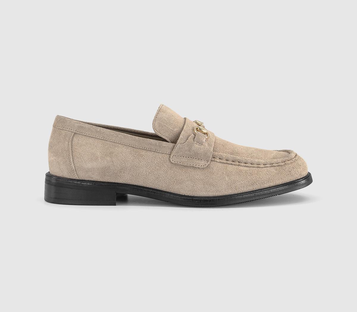 OFFICEMunich Snaffle LoaferTaupe Suede