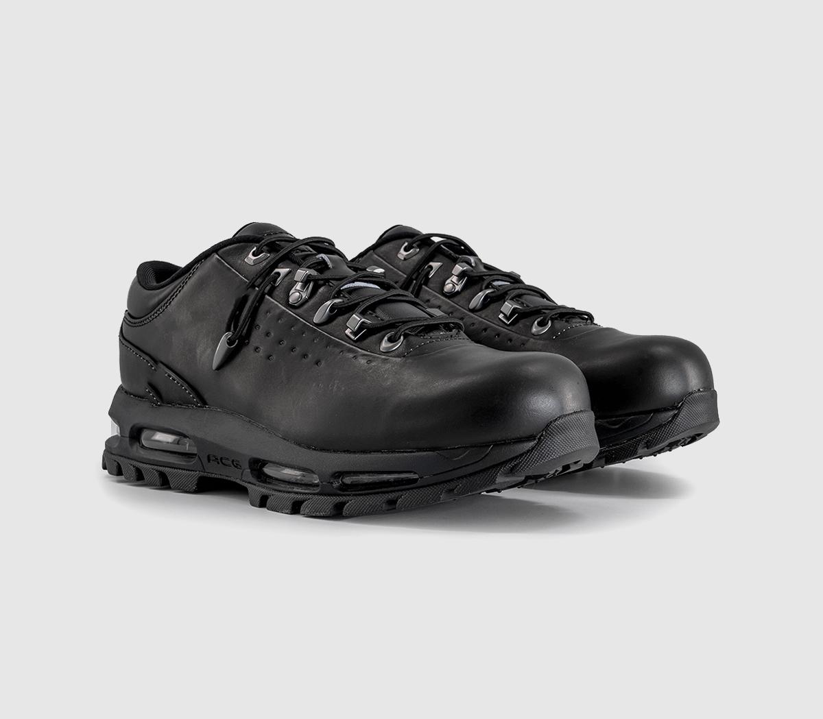 NikeAir Max Goadome Low TrainersBlack Metallic Silver Pale Citron Veranda