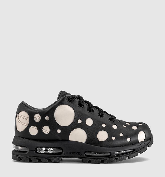 Nike Air Max Goadome Low Trainers Black White Holes