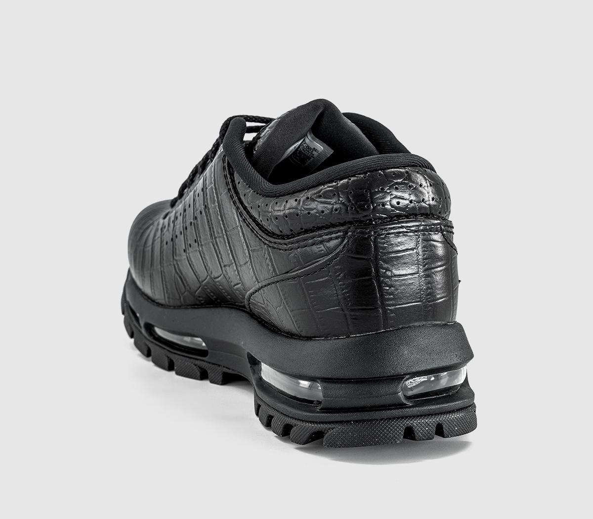 NikeAir Max Goadome LowCroc Black Black Black