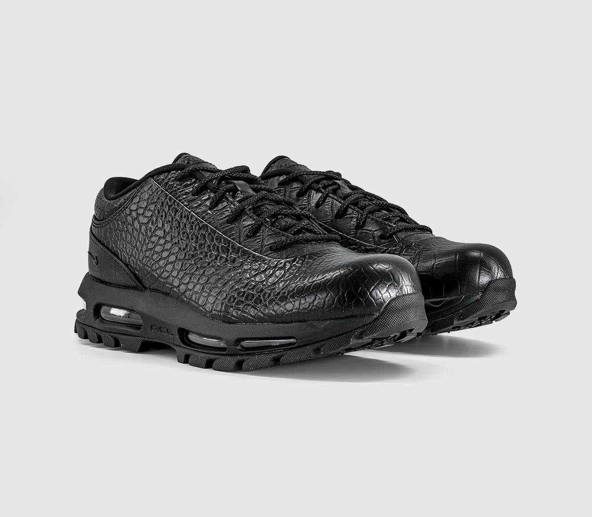 NikeAir Max Goadome LowCroc Black Black Black