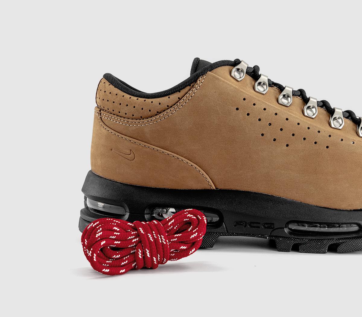 NikeAir Max Goadome Low BootsTaupe Univ Red Black Sp