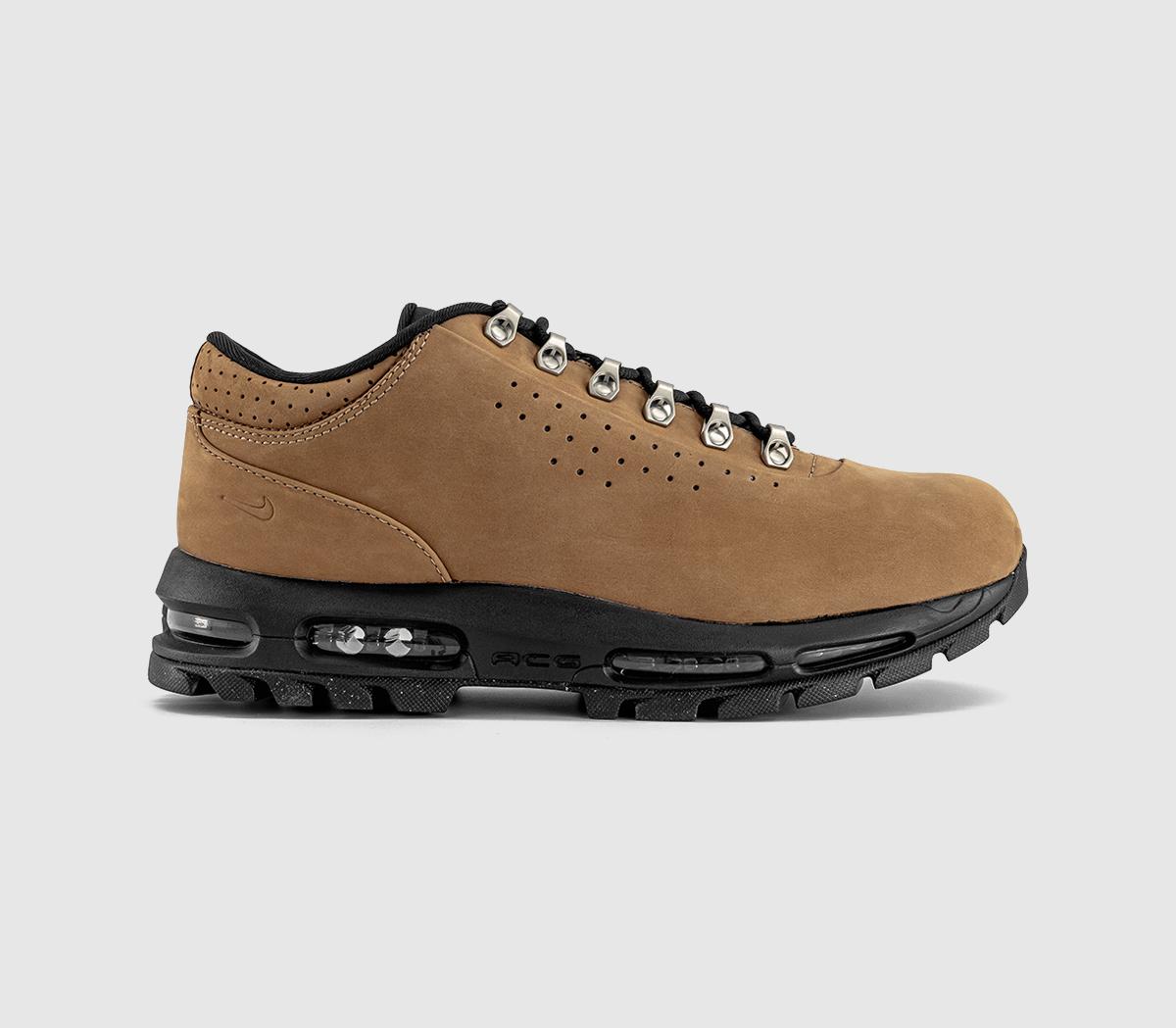 靴 Nike Air Max Goadome Low SP Taupe Nike Air Max Goadome Low Boots Taupe Univ Red Black Sp - Men's