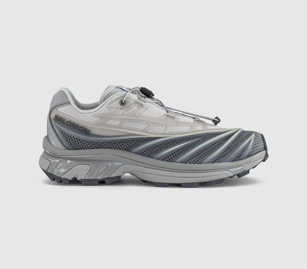 Salomon Xt-evo Trainers Alloy Castlerock Ftw Silver In Grey, 7