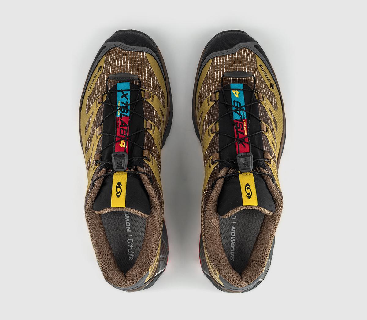 SalomonXT-4 GTX TrainersCoyote Brown Willow Dragon Fire