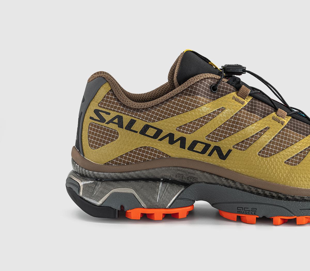 SalomonXT-4 GTX TrainersCoyote Brown Willow Dragon Fire