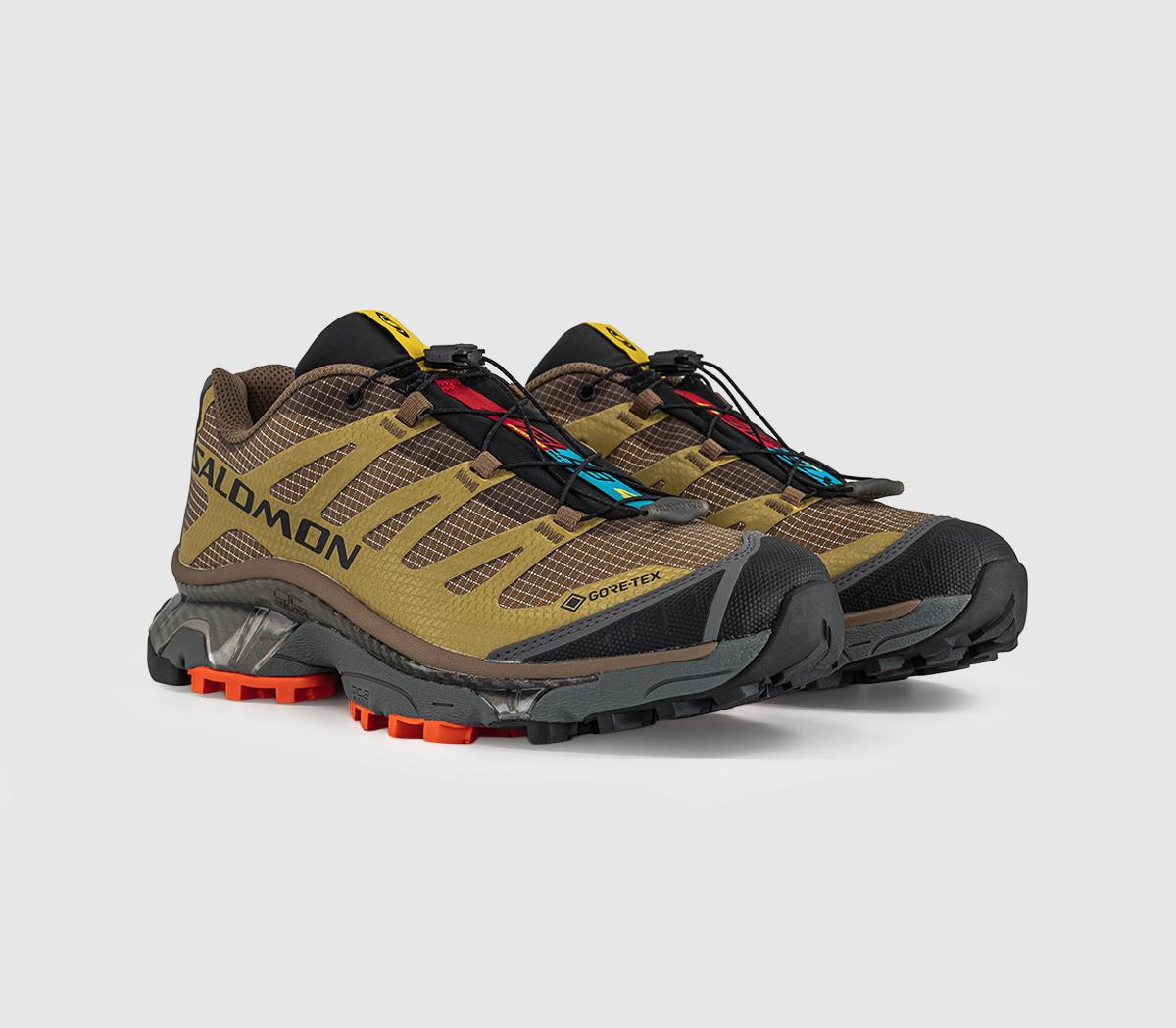 SalomonXT-4 GTX TrainersCoyote Brown Willow Dragon Fire