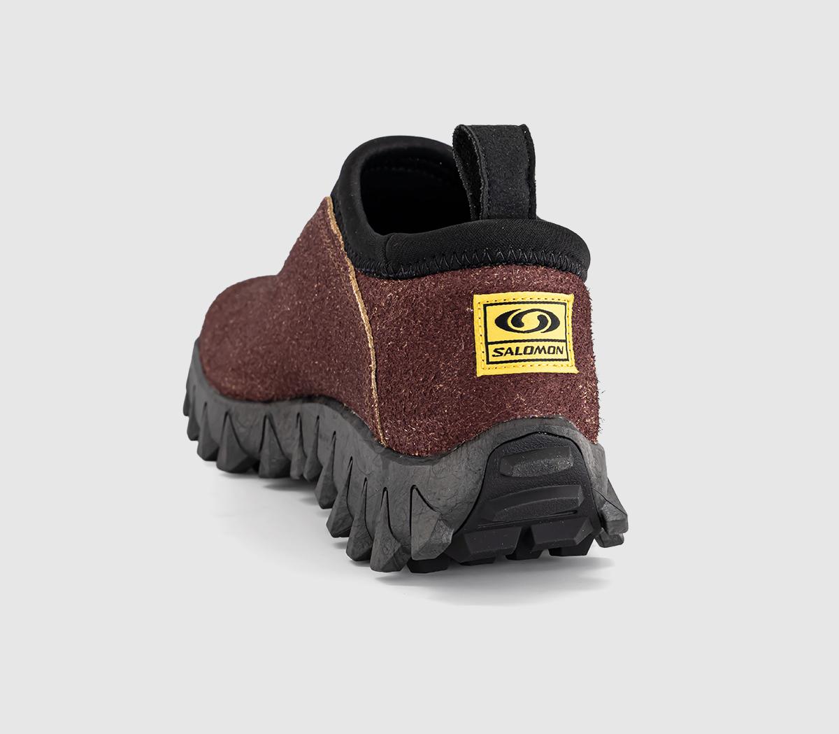 SalomonSnowclog Expedition TrainersBlack Bitter Chocolate Beach Ball