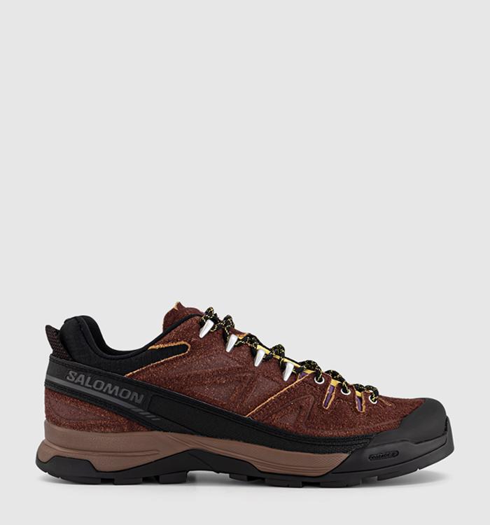 Salomon X-ALP Low Expedition Black Bitter Chocolate Concord Grape