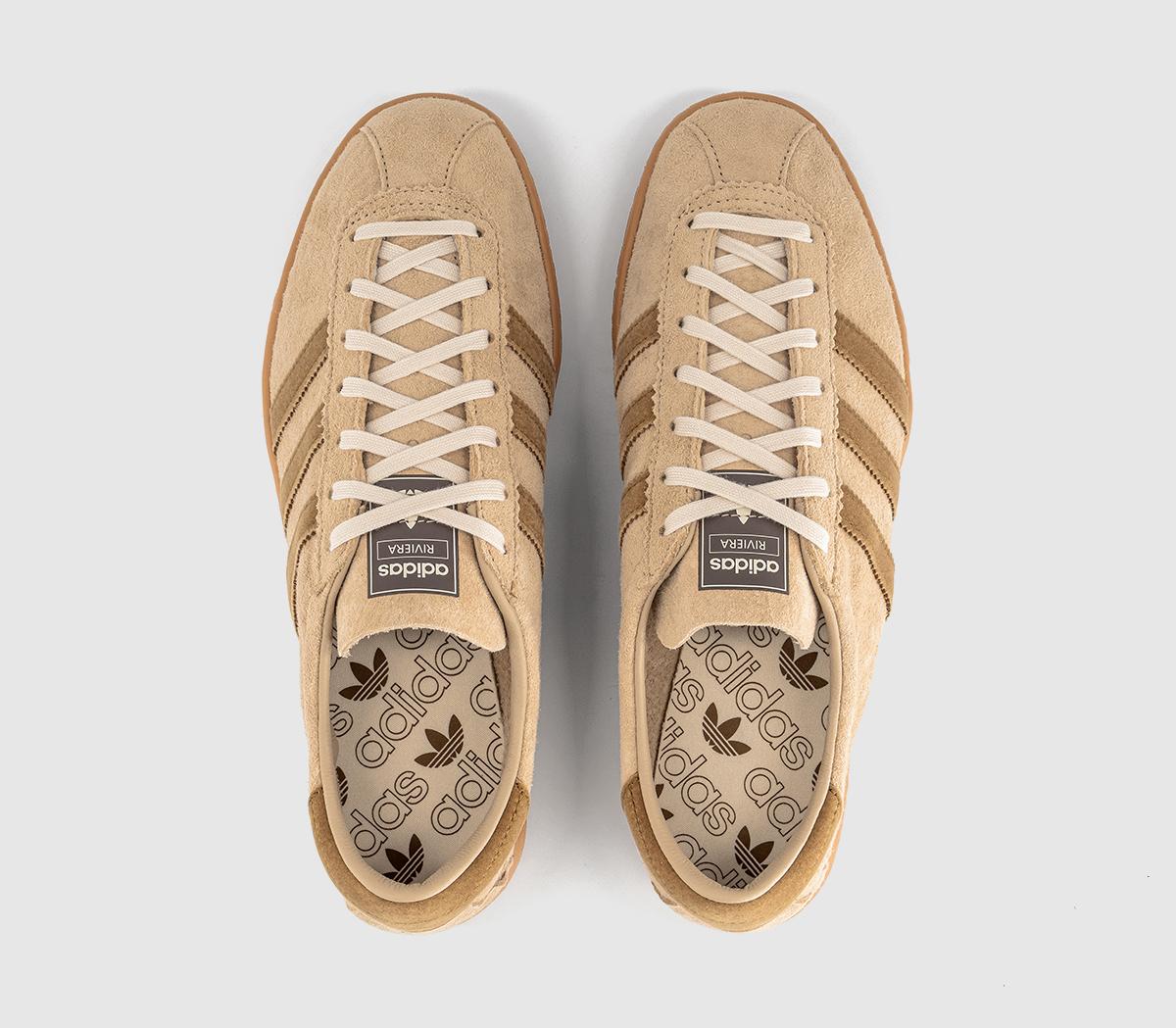 adidasRiviera TrainersMagic Beige Bronze Strata Gum