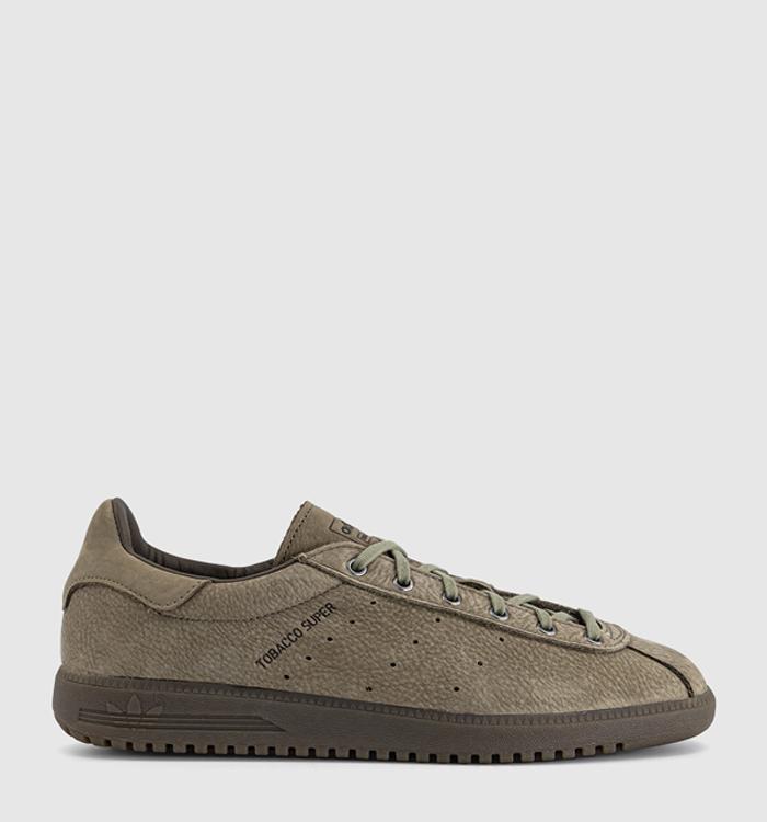 adidas Tobacco Super Trainers Blanch Brown Dust Cargo Trace Cargo