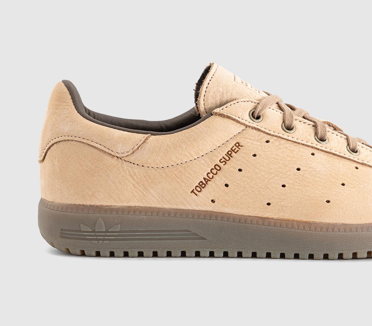 adidasTobacco Super TrainersWarm Sandstone Khaki Cargo Brown