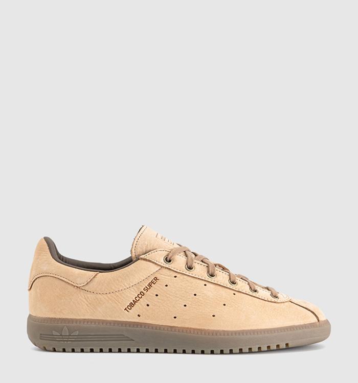 adidas Tobacco Super Trainers Warm Sandstone Khaki Cargo Brown
