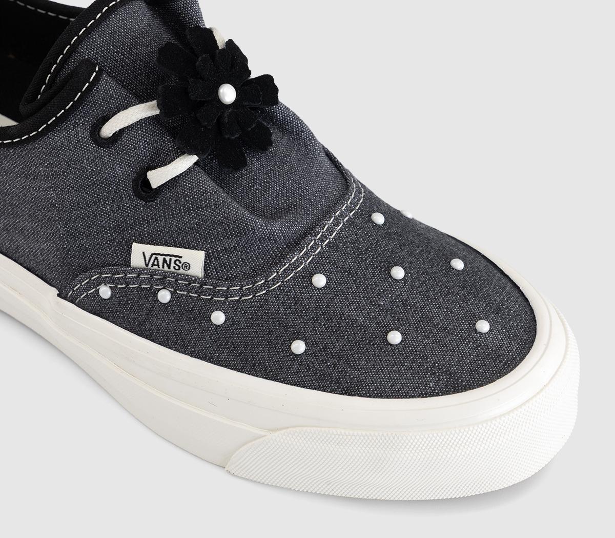 VansAuthentic Ease TrainersLx Flower Pearl Black