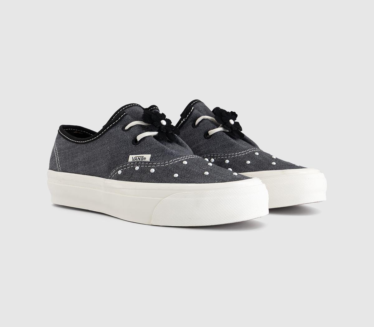 VansAuthentic Ease TrainersLx Flower Pearl Black