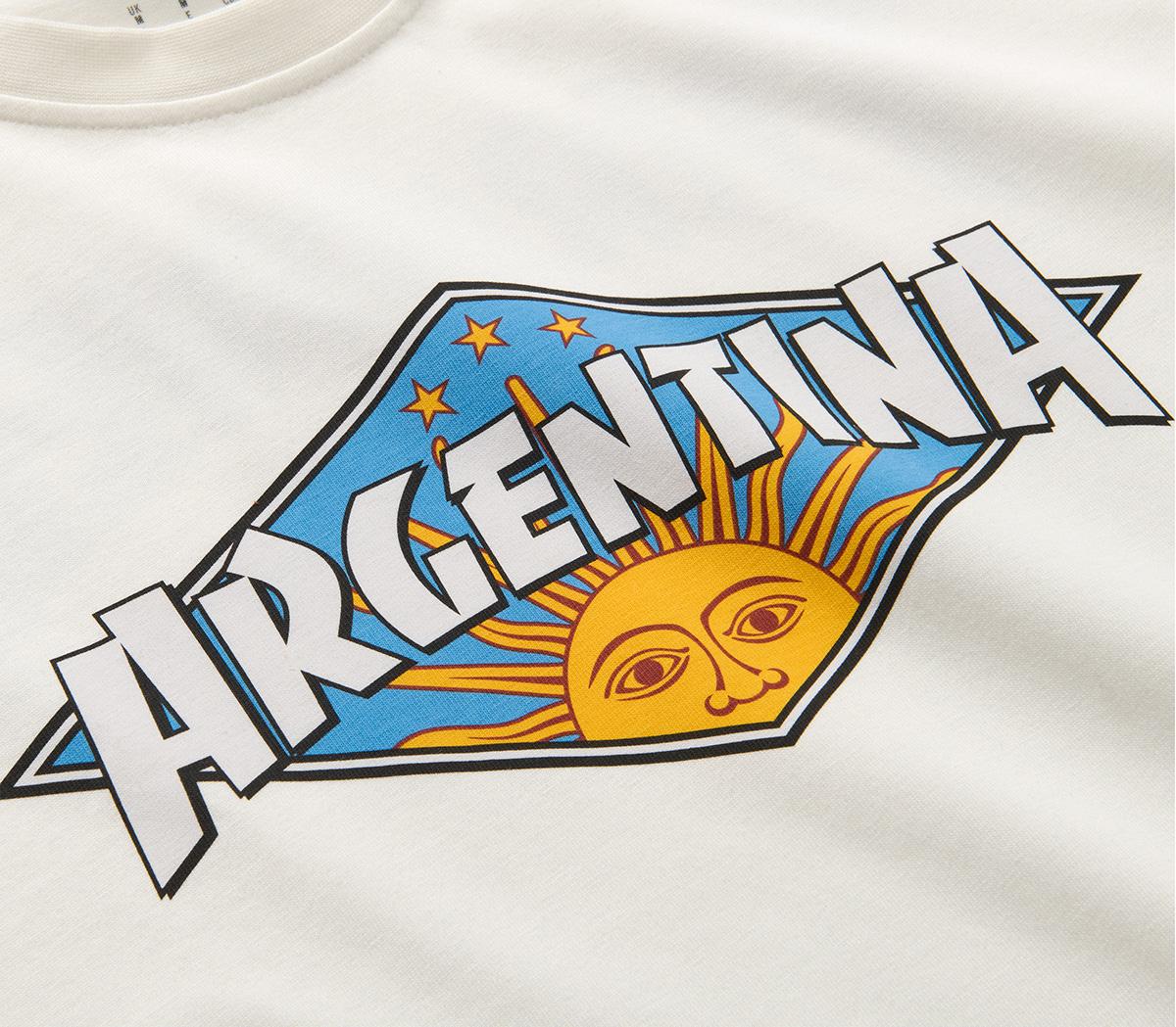 adidasx Thrasher Argentina Tee ShirtAfa Core White