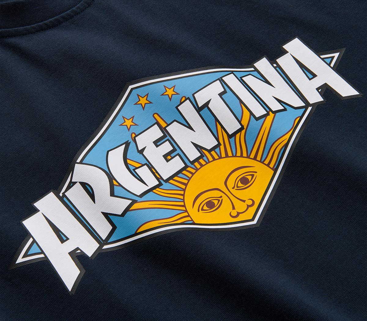 adidasadidas x Thrasher Argentina Tee ShirtAfa Night Navy