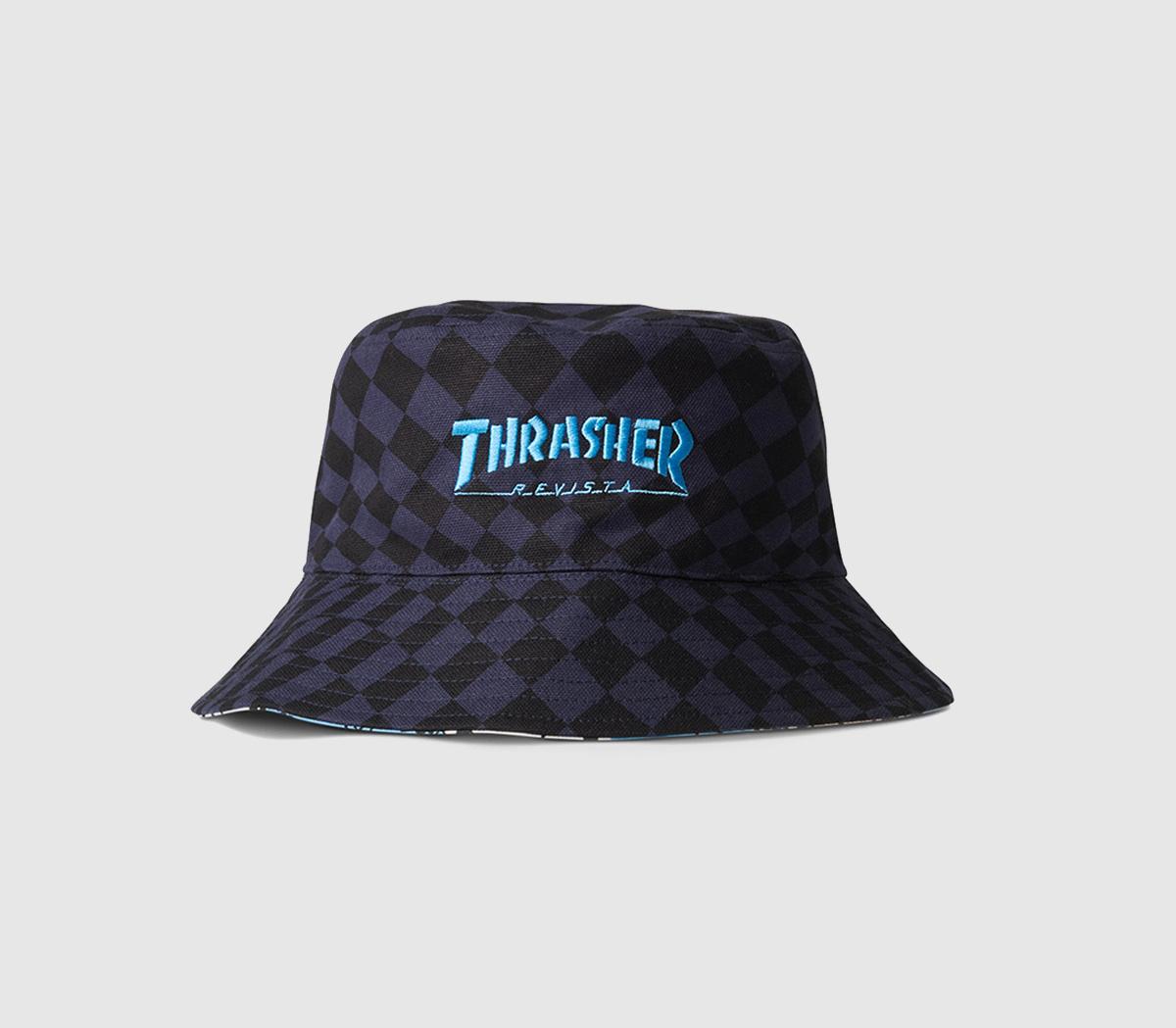 adidasadidas x Thrasher Lowkey 6panel CapNight Navy Light Blue
