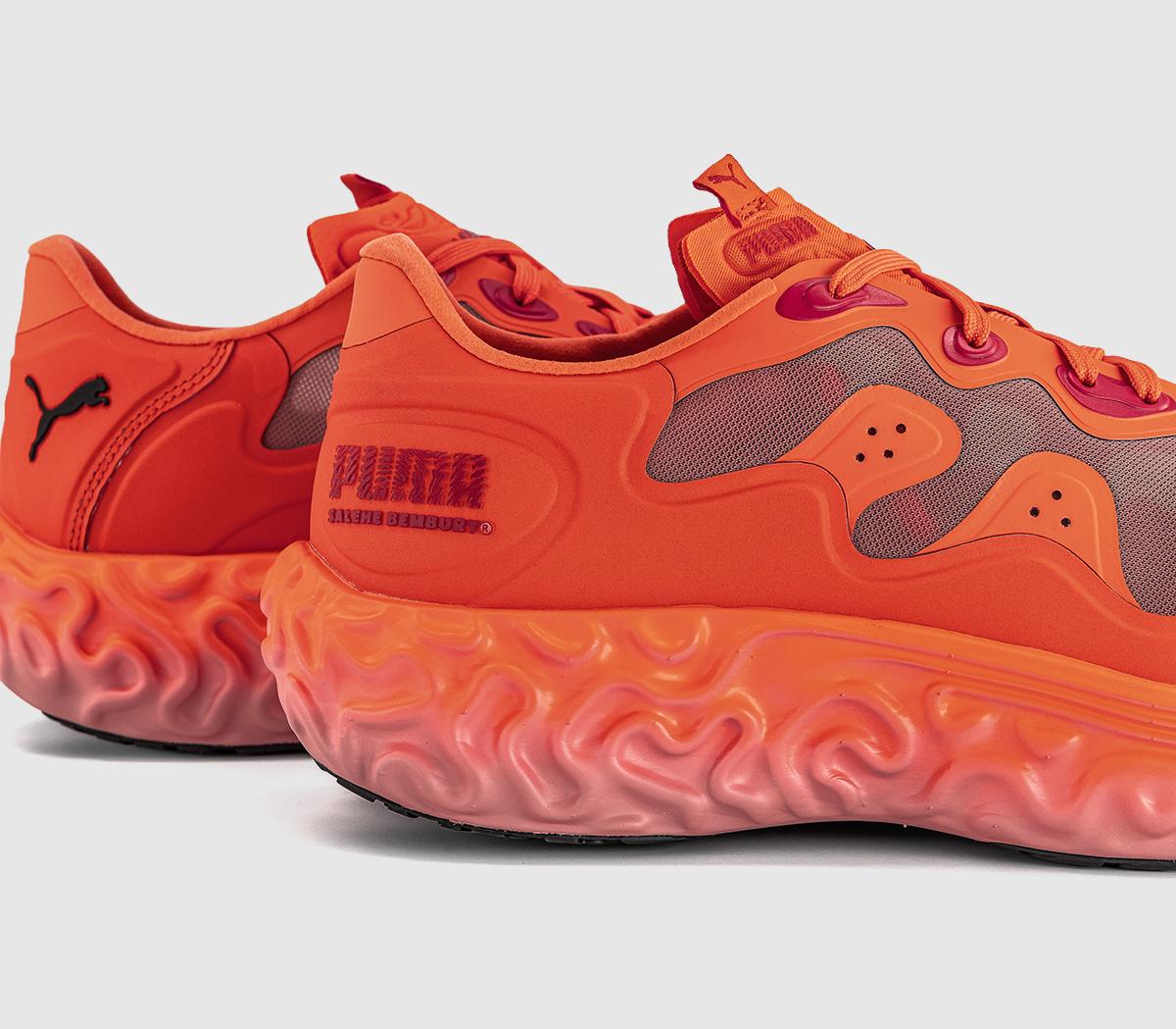 PUMAPuma x Salehe Bembury Velum 2 SB Nitro TrainersRed Clay Nasturtium