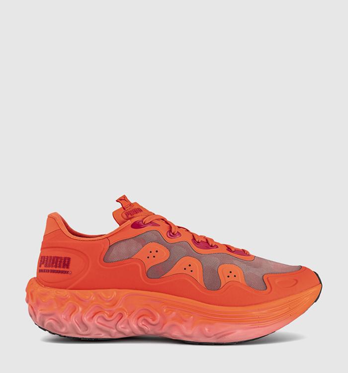 PUMA Puma x Salehe Bembury Velum 2 SB Nitro Trainers Red Clay Nasturtium