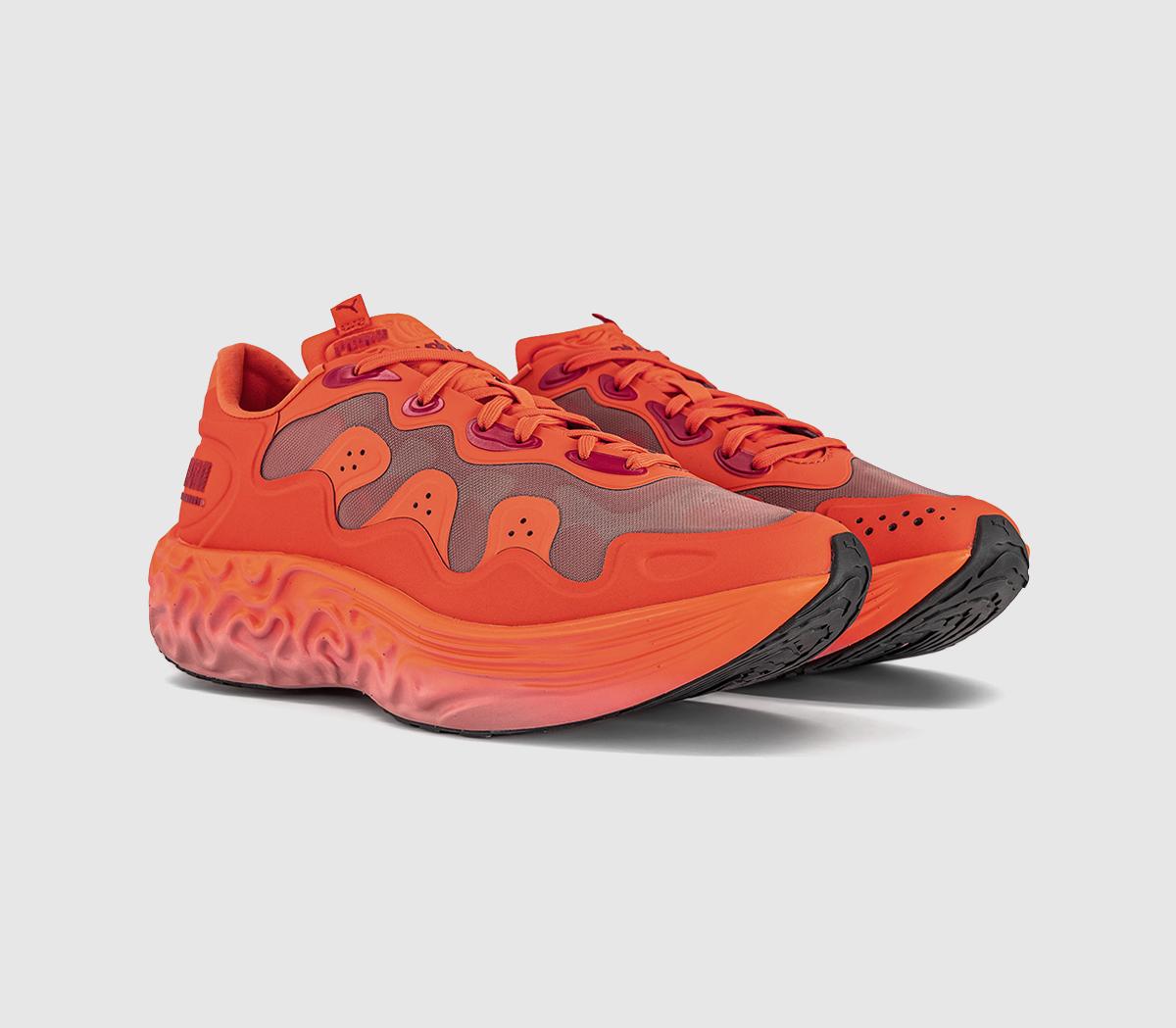 PUMAPuma x Salehe Bembury Velum 2 SB Nitro TrainersRed Clay Nasturtium