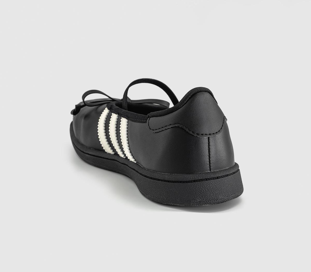adidasJENNIE x adidas Superstar Square Ballet TrainersBlack White Black