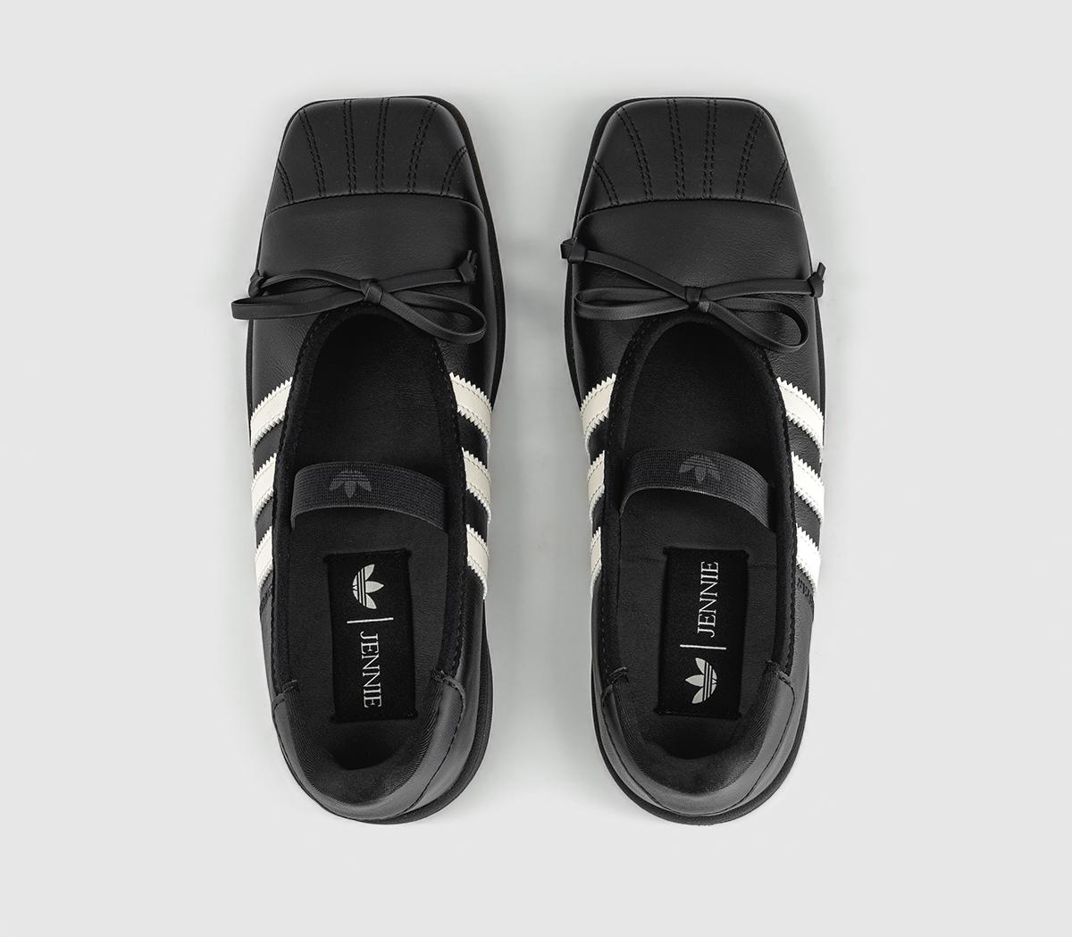 adidasJENNIE x adidas Superstar Square Ballet TrainersBlack White Black
