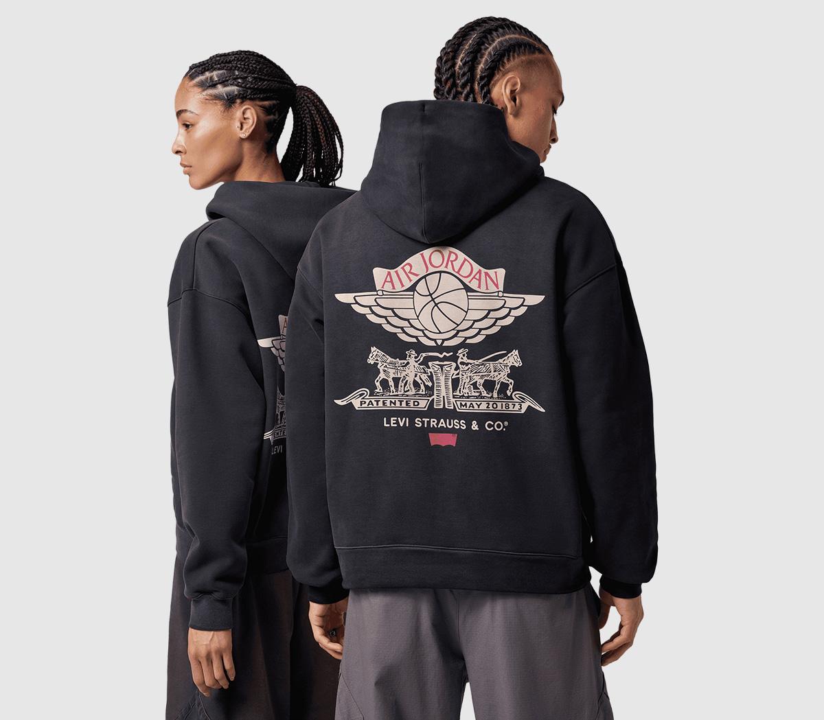 JordanAir Jordan x Levi's HoodieGrey
