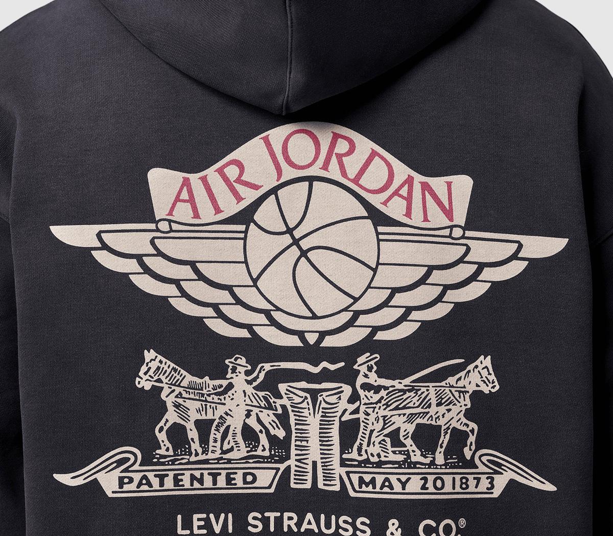 JordanAir Jordan x Levi's HoodieGrey
