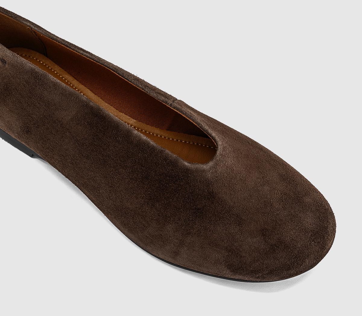 Vagabond ShoemakersAleya Ballet PumpsCoffee Suede