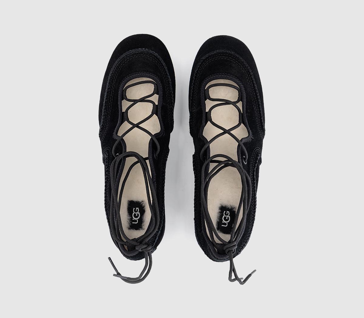 UGGQuill Ballet SneakersBlack