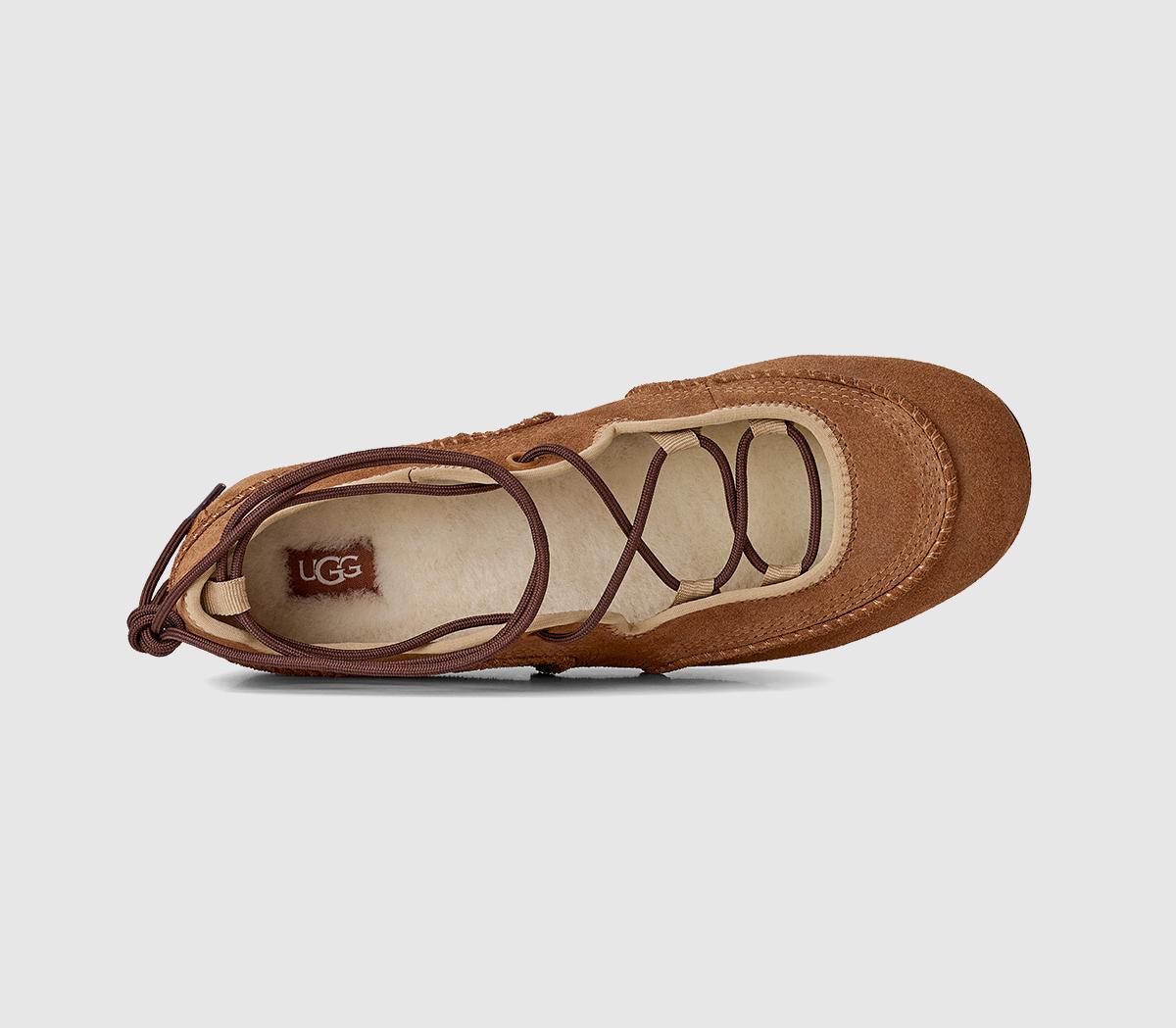 UGGQuill Ballet SneakersChestnut Sand