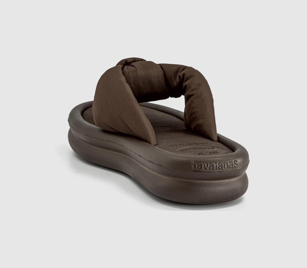 HavaianasOver Puffed Flip FlopsBrown