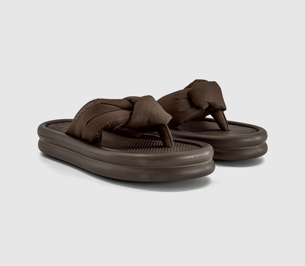 HavaianasOver Puffed Flip FlopsBrown