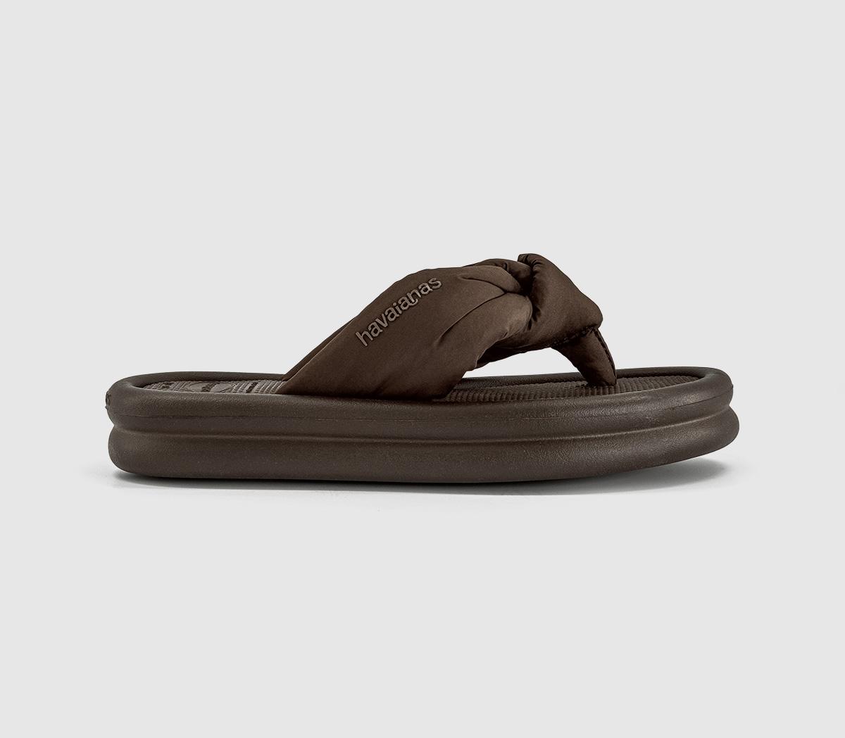 HavaianasOver Puffed Flip FlopsBrown