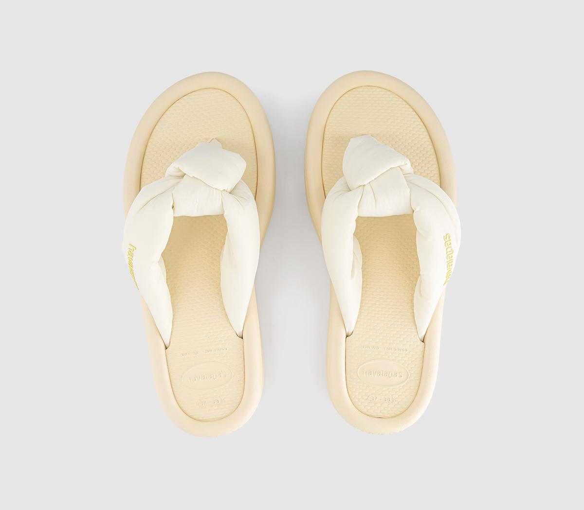 HavaianasOver Puffed Flip FlopsButtercream