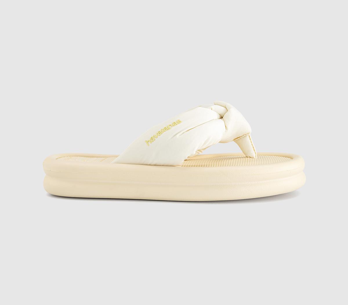 HavaianasOver Puffed Flip FlopsButtercream