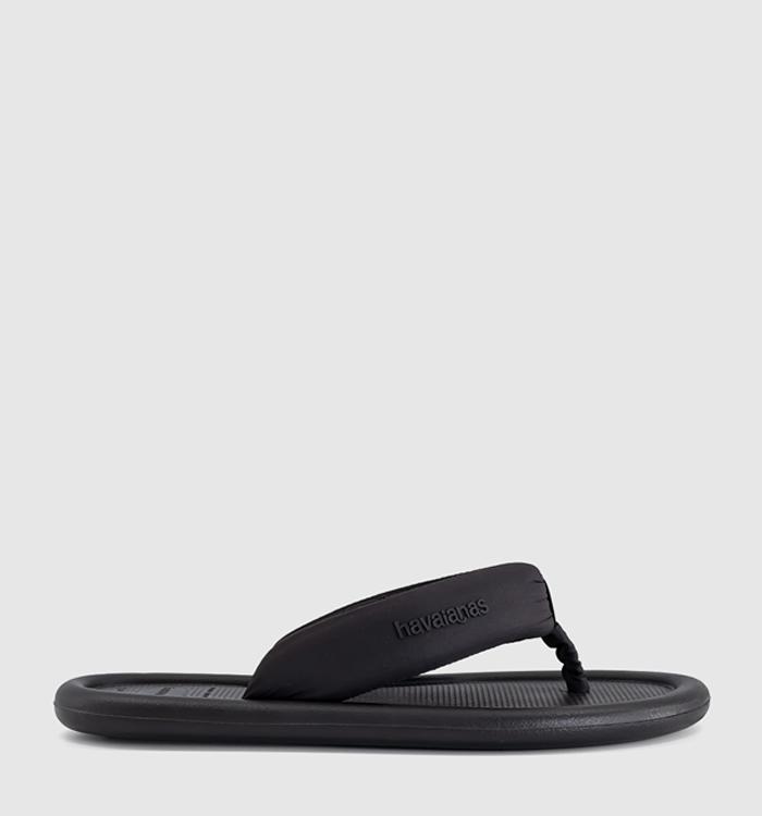 Havaianas Maxi Puffed Flip-Flops Black