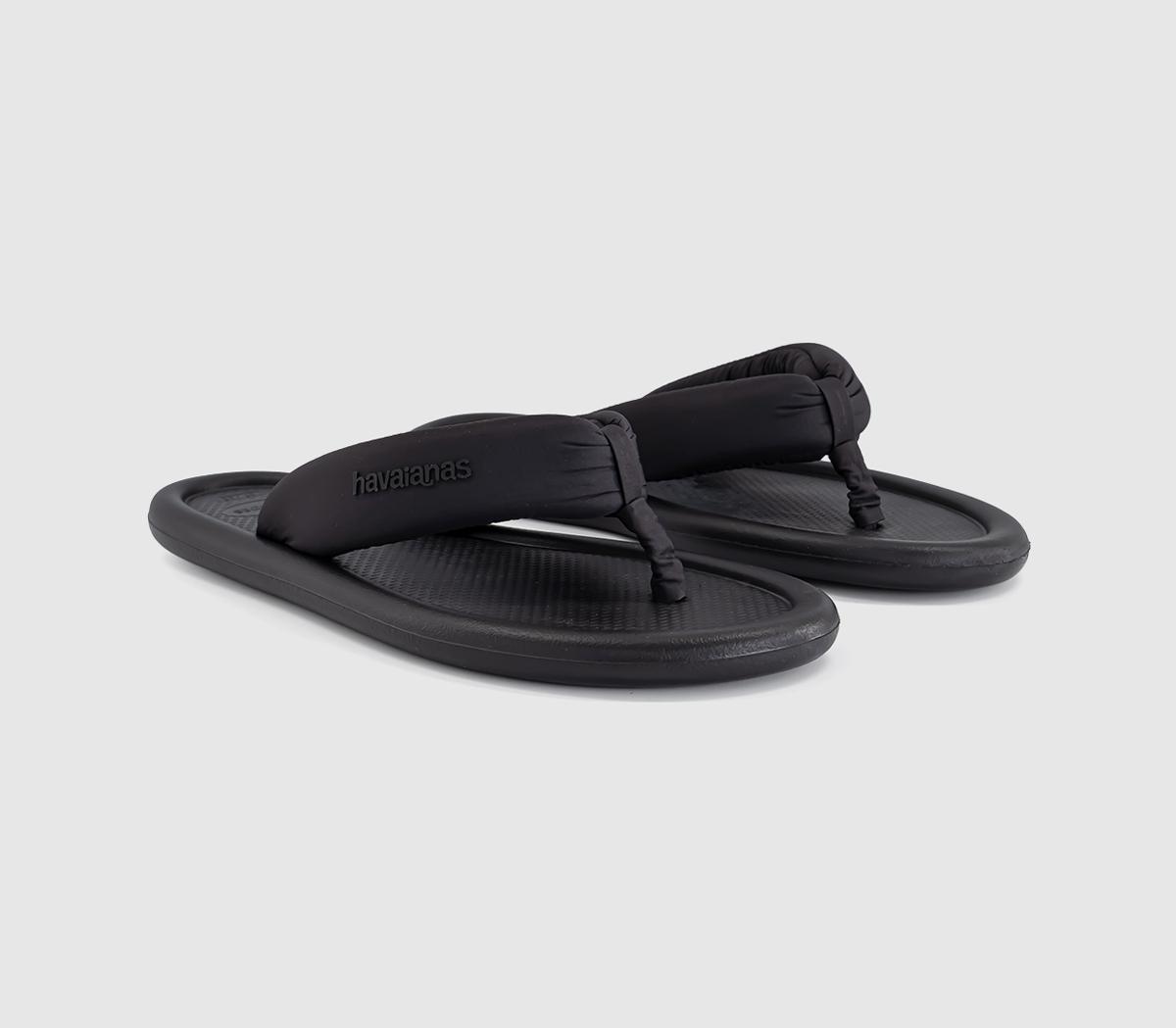 HavaianasMaxi Puffed Flip-FlopsBlack