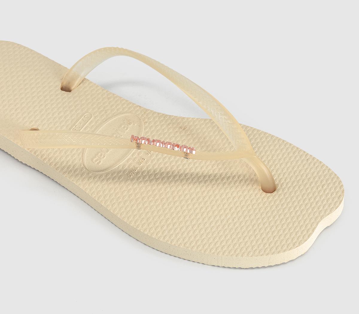 HavaianasSlim Split Flip FlopsButtercream