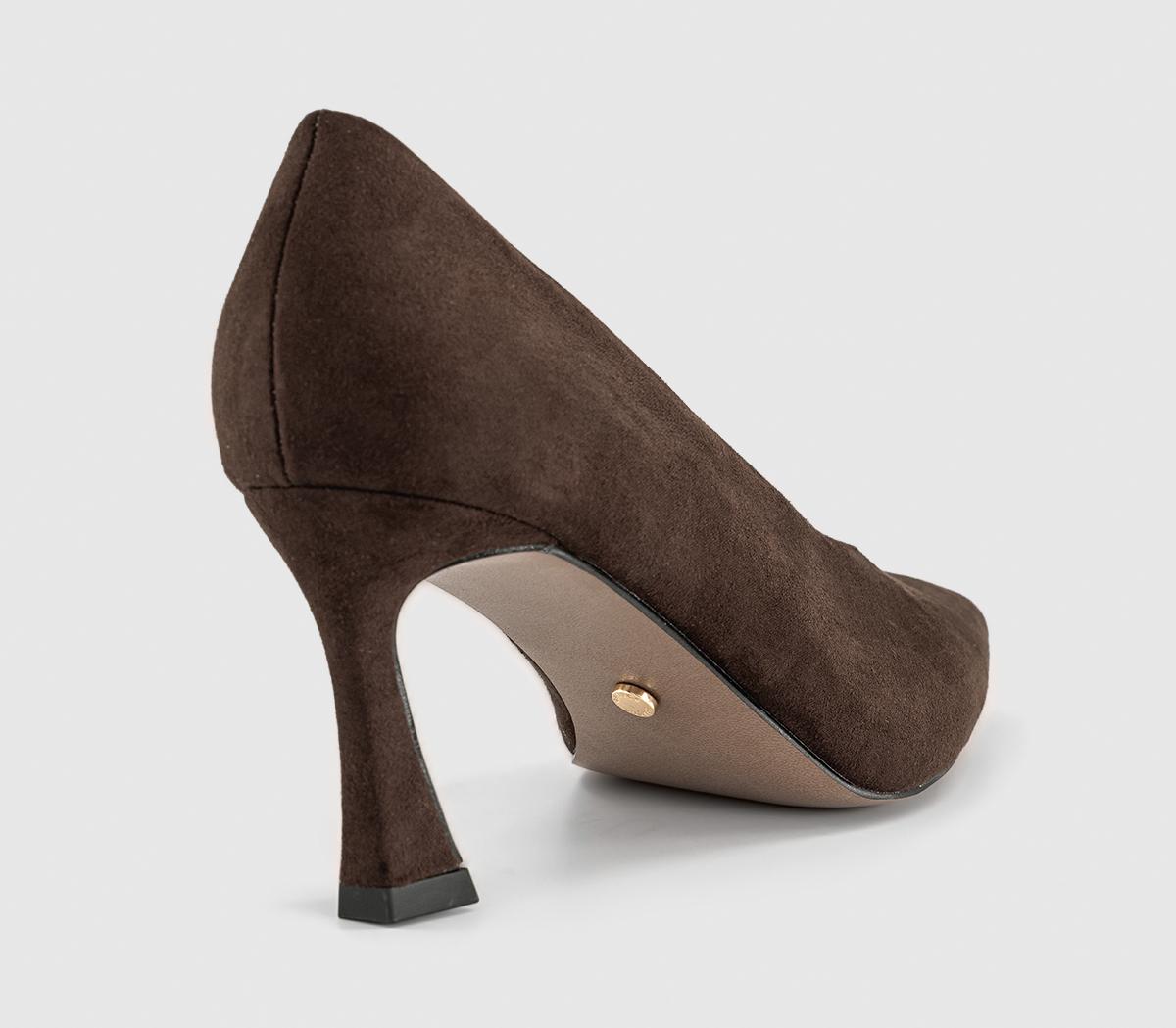 OFFICEMirror High Vamp Full Court HeelsBrown