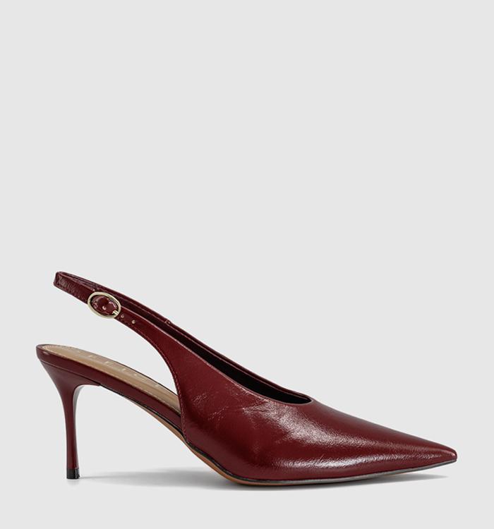 OFFICE Harmony  High Vamp Stilettos Red