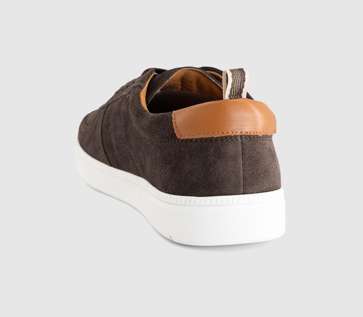 OFFICECarson Suede TrainersBrown Suede