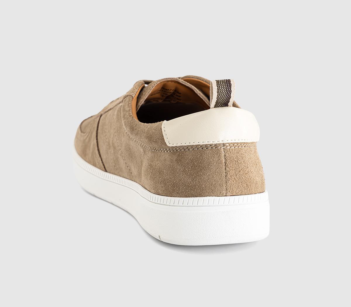 OFFICECarson Suede TrainersBeige Suede