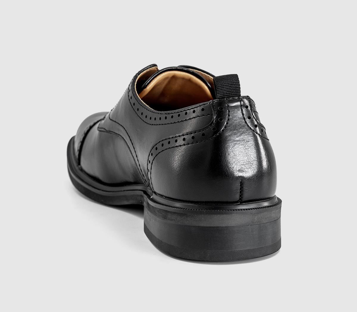 OFFICEMansfield Punch Detail Derby ShoesBlack