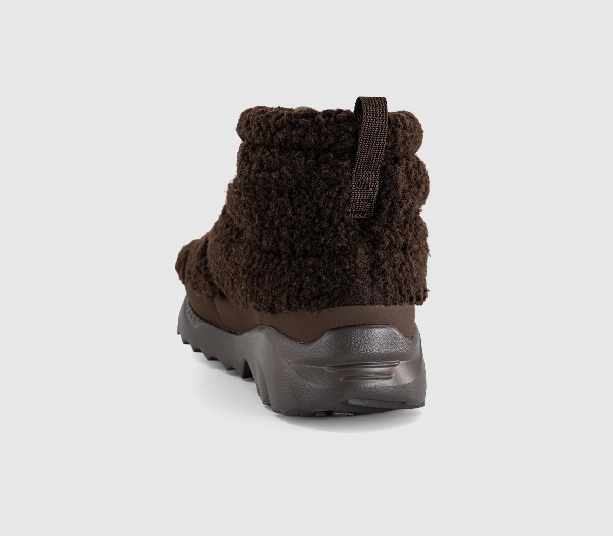 The North FaceNuptse Traction Chukka FleeceDark Chestnut Silt Brown