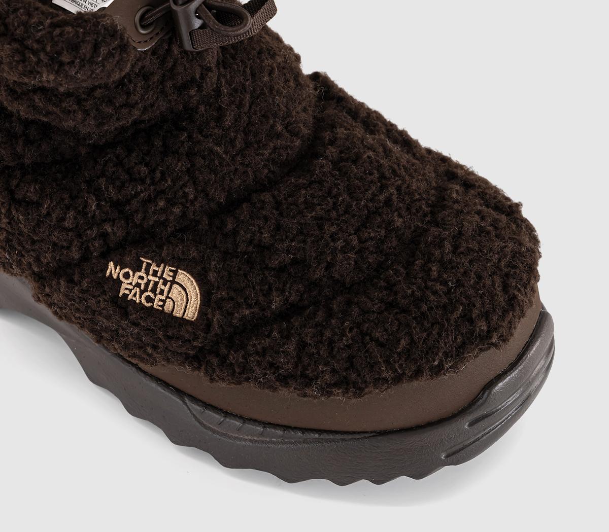 The North FaceNuptse Traction Chukka FleeceDark Chestnut Silt Brown