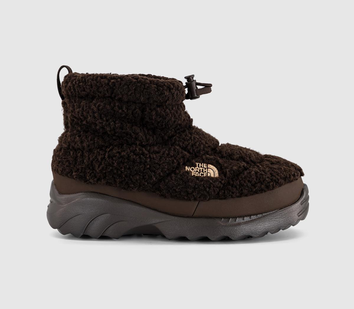 The North FaceNuptse Traction Chukka FleeceDark Chestnut Silt Brown