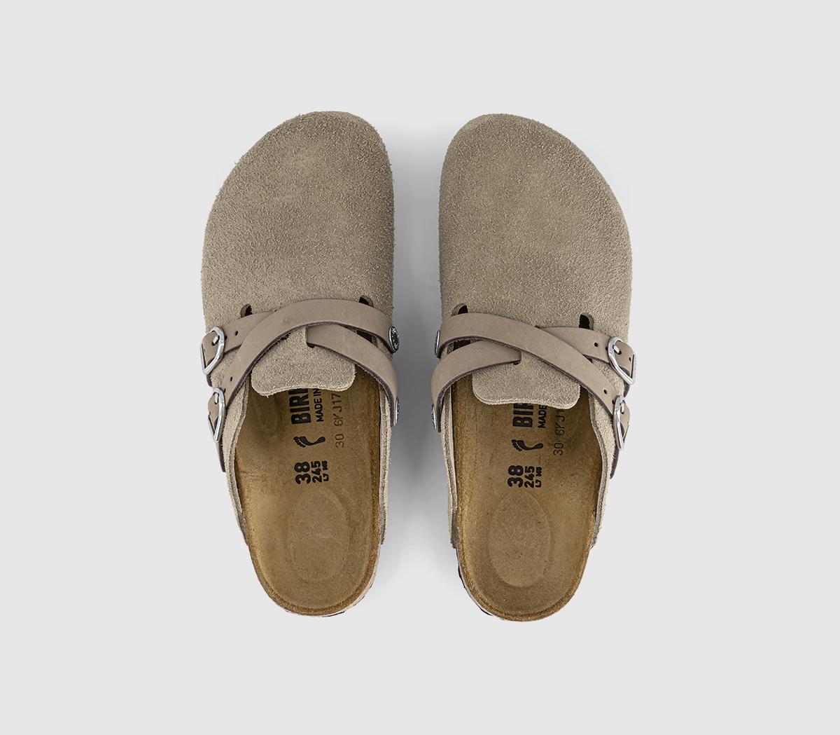BIRKENSTOCKBlair ClogsTaupe Suede
