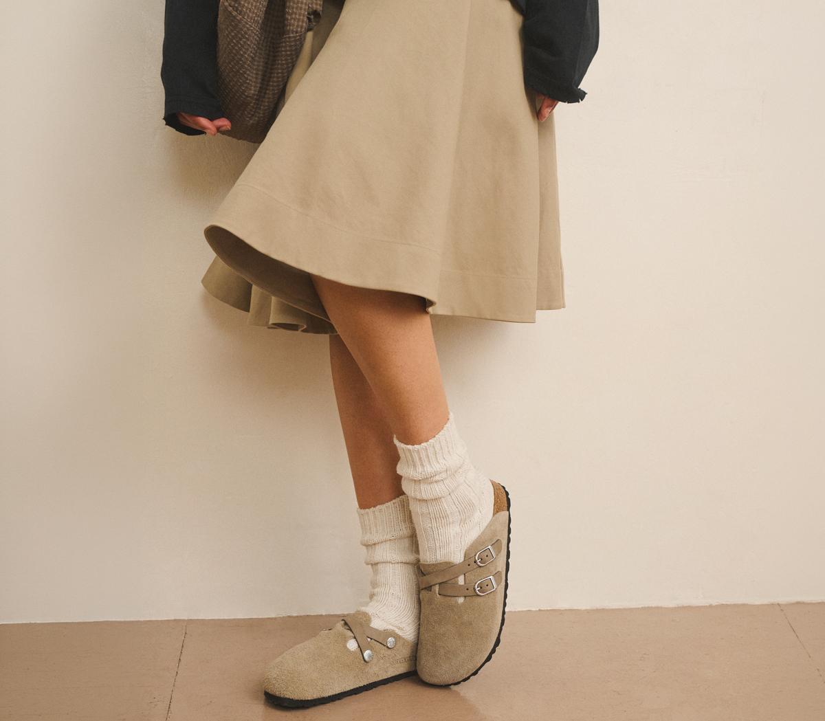 BIRKENSTOCKBlair ClogsTaupe Suede
